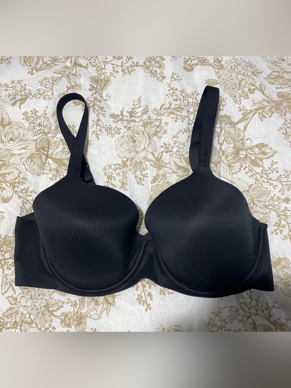 Aerie Smoothez Black Molded Cup Everyday Bra Size 38C